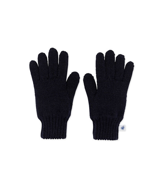 Guantes infantiles para niño azul SMOKING