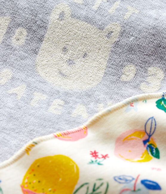 Lote de 2 bandanas baberos de bebé niño variante 1
