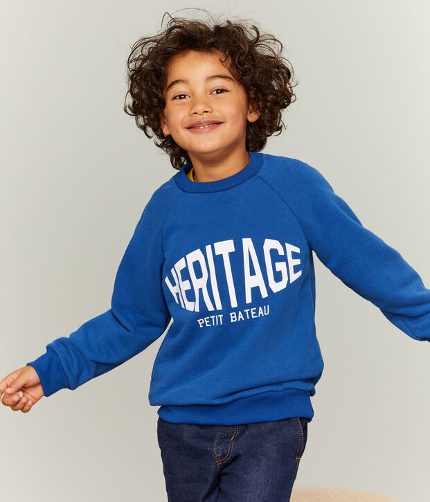 Sudadera de ni&ntilde;o azul