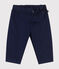 Pantalón de sarga para bebé azul MEDIEVAL