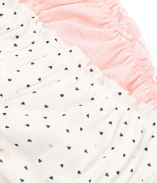 Lote de 2 braguitas frufr&uacute; para mujer multicolor