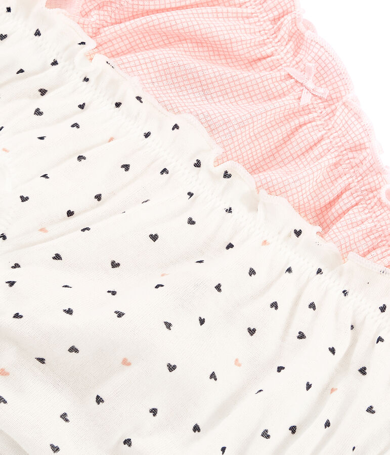 Lote de 2 braguitas frufr&uacute; para mujer multicolor