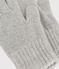 Guantes de punto de niño/niña gris CHATON CHINE