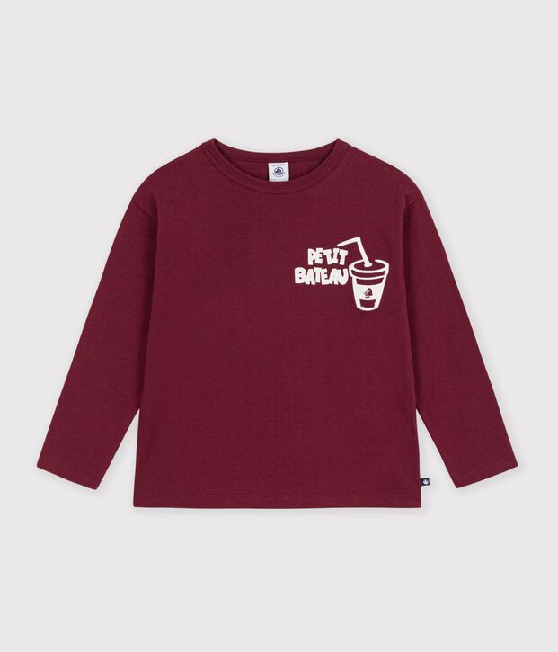 Camiseta infantil de manga larga con estampado TRUFFE