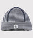 Gorro de recién nacido antiondas de punto de jersey de doble cara