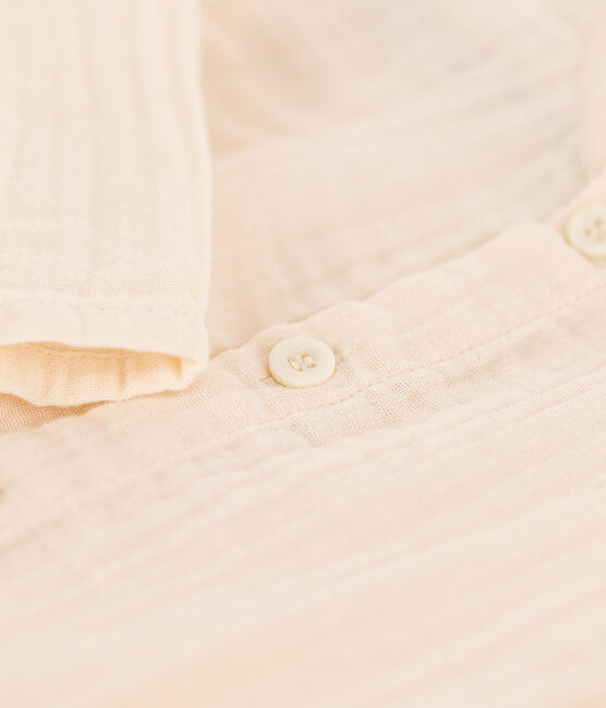 Camisa de gasa de algodón de bebé crudo AVALANCHE