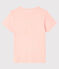 Camiseta de manga corta para niña rosa MINOIS