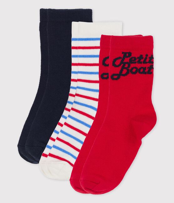 Juego de 3 pares de calcetines de niño variante 1