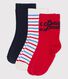 Juego de 3 pares de calcetines de niño