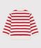 Jersey de punto para bebé  blanco MARSHMALLOW/rojo TERKUIT