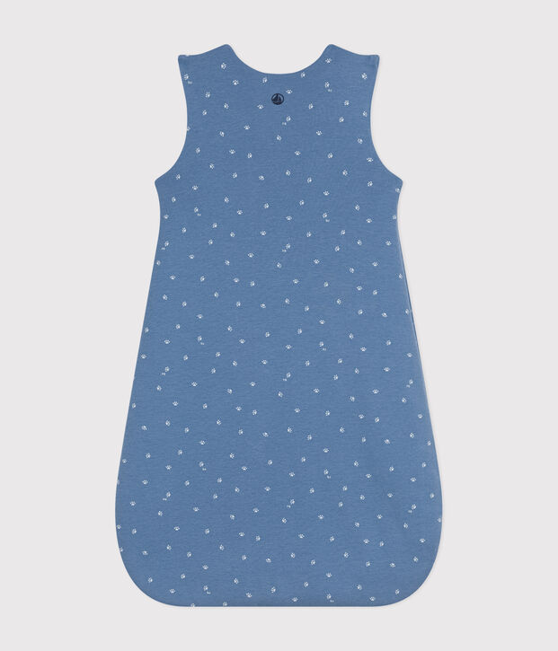 Saco de algod&oacute;n TOG 2 para beb&eacute; azul/blanco