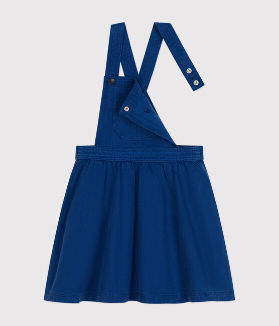 Pichi de sarga para niña azul INCOGNITO