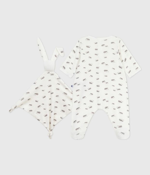 Estuche de regalo de algod&oacute;n estampado para reci&eacute;n nacido multicolor