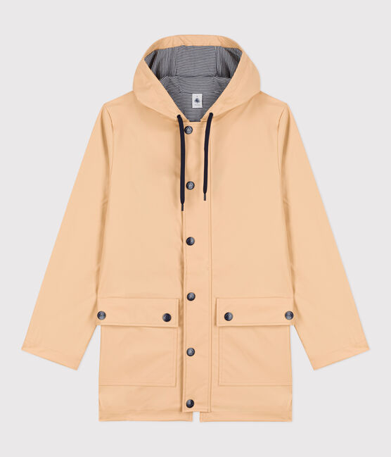 Chubasquero icónico de material reciclado y algodón ORGÁNICO beige TRENCH
