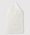 Nido de ángel blanco de tejido tubular de algodón ecológico blanco MARSHMALLOW