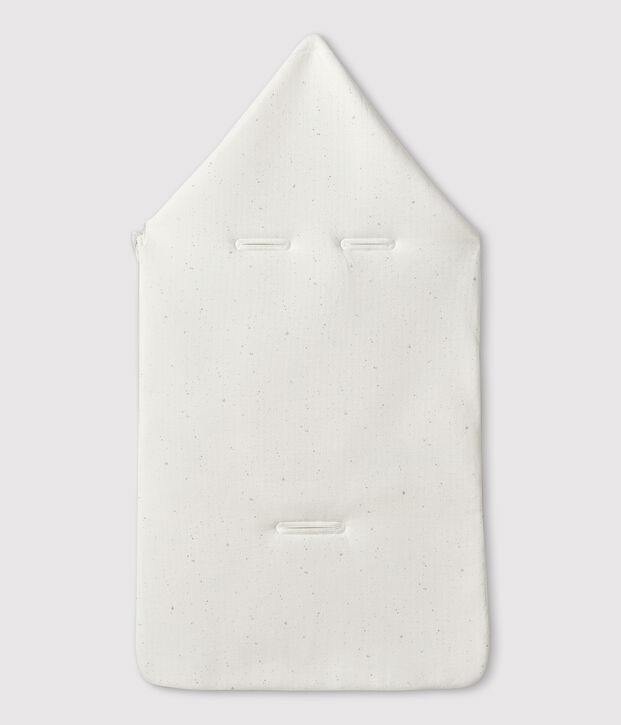 Nido de &aacute;ngel blanco de tejido tubular de algod&oacute;n ecol&oacute;gico blanco