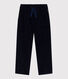 Pantalón infantil recto y liso de pana