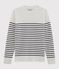 Jersey marinero de hombre blanco MARSHMALLOW/azul SMOKING