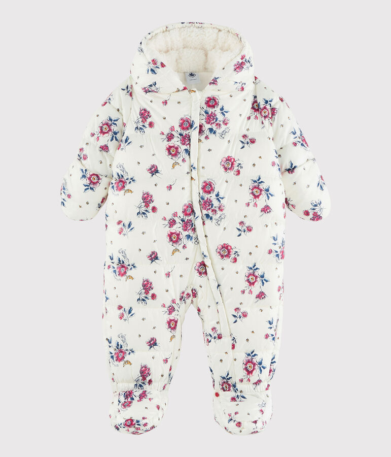 Mono de piloto para beb&eacute; ni&ntilde;a/ni&ntilde;o blanco/rosa/multicolor