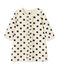 Robe bébé fille à pois beige COQUILLE/gris CAPECOD