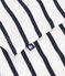 Blusa sin mangas de algodón a rayas para bebé blanco MARSHMALLOW/azul SMOKING