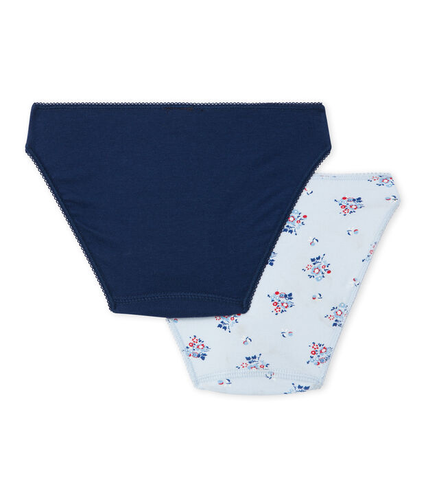 Lot de 2 culottes fille en jersey stretch SPECIAL LOT 00