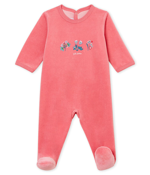 Pelele para beb&eacute; rosa