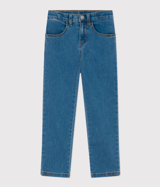 Pantal&oacute;n vaquero slim de ni&ntilde;a azul