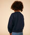 Sudadera infantil de muletón azul SMOKING
