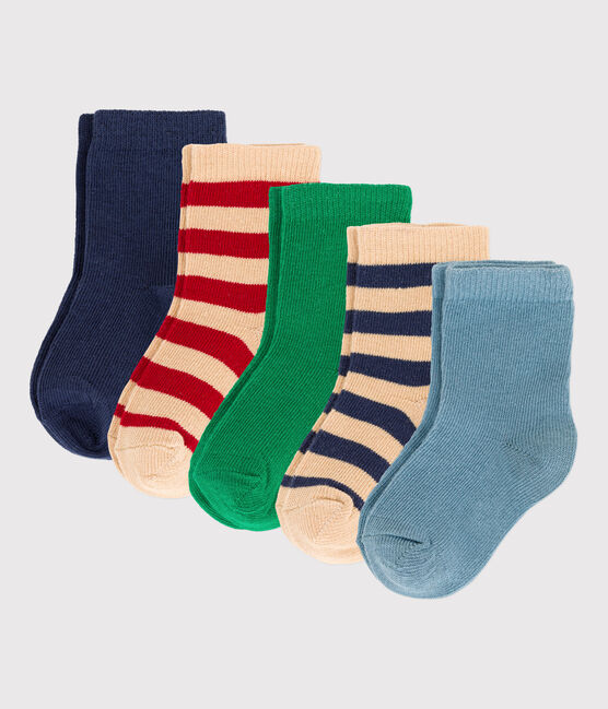 Juego de 5 pares de calcetines para bebé variante 1