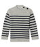 Jersey de cachemira para bebé niño gris BELUGA/azul SMOKING