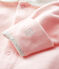 Pijama rosa de terciopelo con cuello para bebé niña rosa FLEUR
