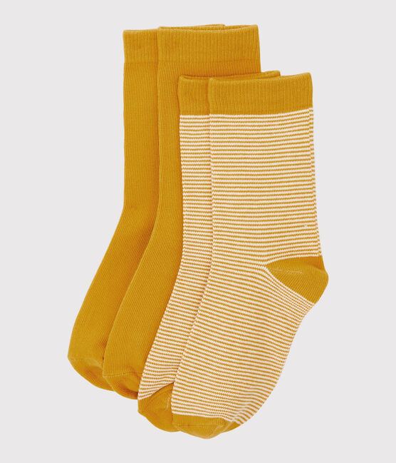 Lote de calcetines para niño amarillo BOUDOR