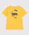Camiseta estampada de jersey ligero para niño amarillo NECTAR