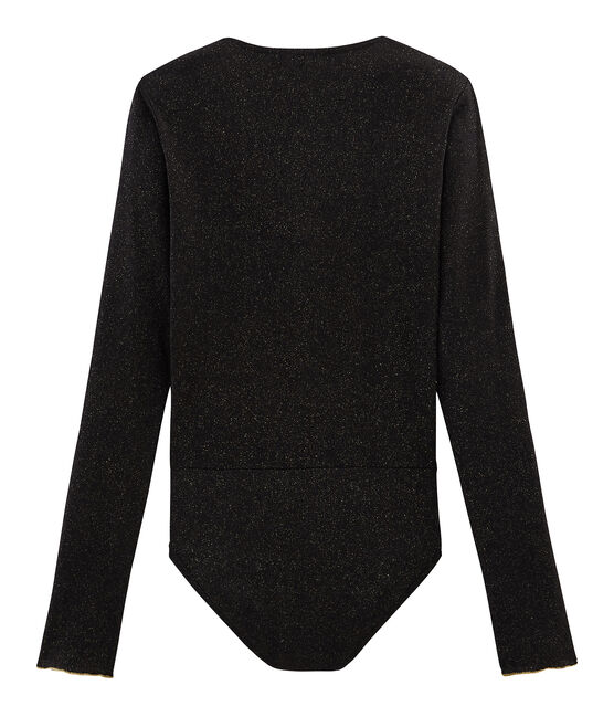 Body cruzado para mujer negro NOIR/amarillo OR