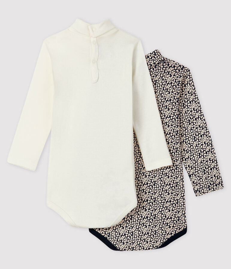 Lote de 2 bodis largos para beb&eacute; ni&ntilde;a variante 1