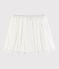 Falda de tul de niña blanco MARSHMALLOW/gris ARGENT