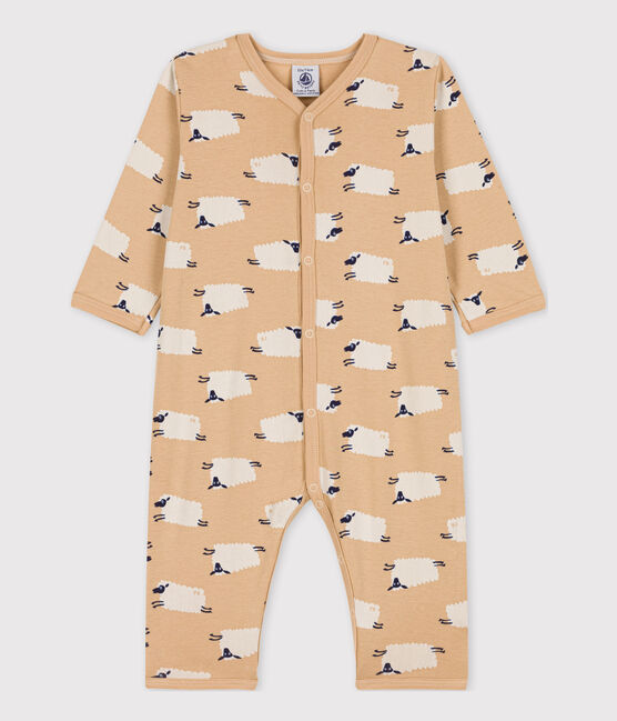 Pelele sin pies de algodón con ovejita para bebé TRENCH/ MULTICO