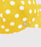 Gorra con estampado de lunares de niña amarillo SHINE/blanco MARSHMALLOW