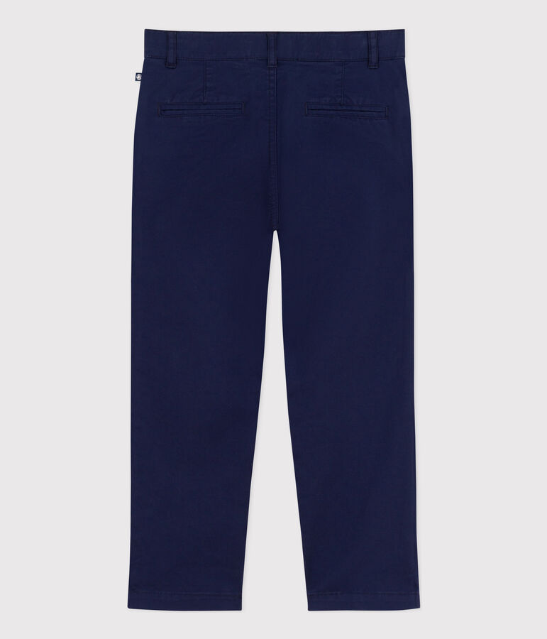 Pantal&oacute;n chino para ni&ntilde;o azul