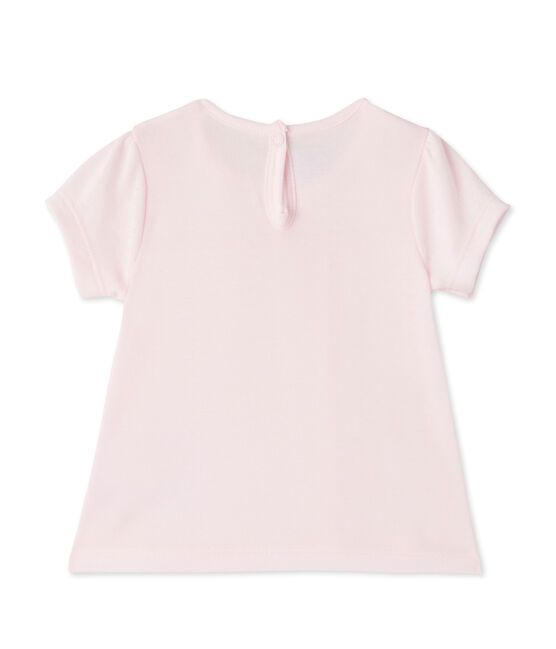 Camiseta para bebé niña rosa Vienne