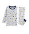Pijama de punto para ni&ntilde;o gris/multicolor
