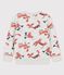 Sudadera de muletón infantil unisex beige MONTELIMAR/blanco MULTICO