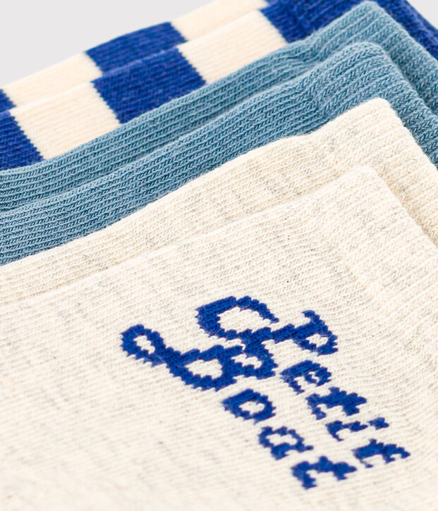 Juego de 3 pares de calcetines de Petit Boat para ni&ntilde;o/ni&ntilde;a multicolor