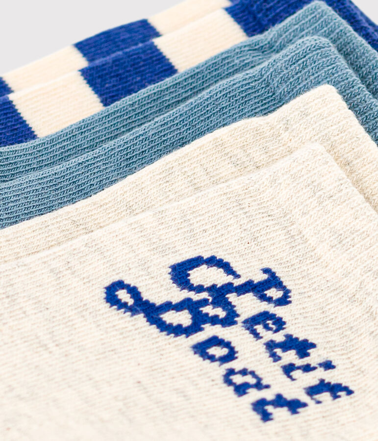 Juego de 3 pares de calcetines de Petit Boat para ni&ntilde;o/ni&ntilde;a variante 1