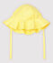 Capelina de mil rayas de bebé niña amarillo SHINE/blanco MARSHMALLOW