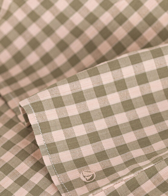 Blusa de manga corta de milrayas para bebé MARECAGE/ SALINE