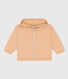 Sudadera con capucha de muletón para bebé