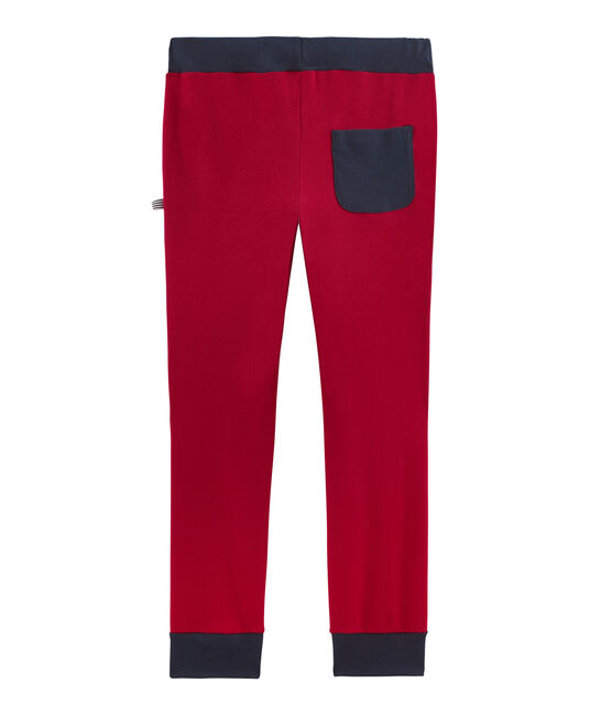 Jogging de canalé para niño rojo TERKUIT CN