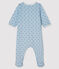 Bodyjama de tela túbica para azul FRAICHEUR/blanco MULTICO